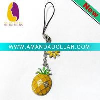 3D fruit shape mobile phone decoration