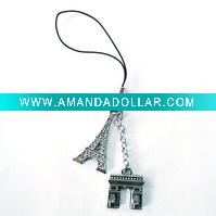 Fahion pyramid Mobile Phone Chain