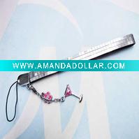 Wholesale Novelty PU cellphone chain