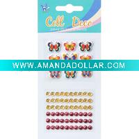 Wholesale mobile phone sticker,decoration sticker