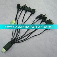 Wholesale mulit cable with USB connector