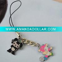 Wholesale Souvenir mobile phone chain
