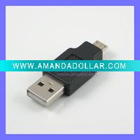 Wholesale USB Male to micro 5 Pin Male Adapter Converter