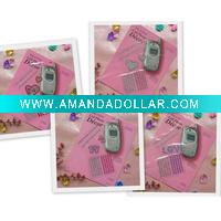 Wholesale 2011 HOT STICKER- crystal sticker--XJA47 for mobilephone