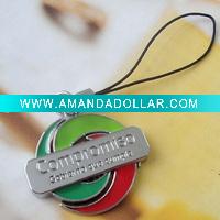 engraved mobile phone chain