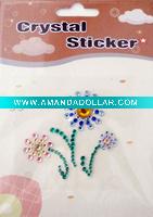 3D crystal sticker