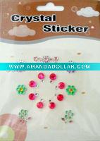 3D crystal sticker