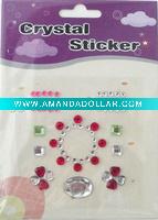 3D crystal sticker