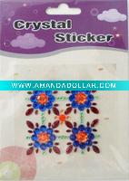3D crystal sticker