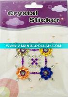 3D crystal sticker