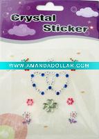 3D crystal sticker