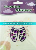 3D crystal sticker