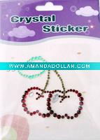 3D crystal sticker