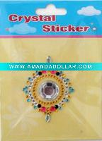 3D crystal sticker