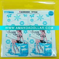 Wholesale fashion phone skin sticker with Avery material