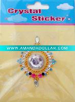 3D crystal sticker