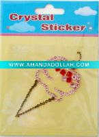 3D crystal sticker