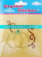 3D crystal sticker