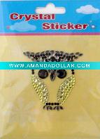 3D crystal sticker