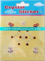 3D crystal sticker