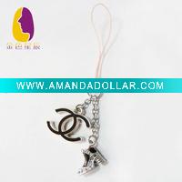 Wholesale FEMINIZE charms mobile phone chain