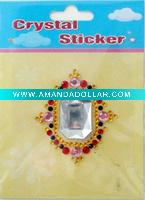 3D crystal sticker