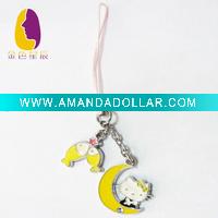 Wholesale stylish charms mobile phone chain