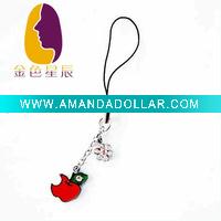 Wholesale FRUIT charms mobile phone chain