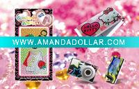 Wholesale Rhinestone Cellphone sticker for wholesale