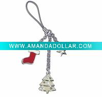 Wholesale 2011-2012 X'mas theme - santa clause mobile phone chain