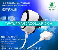 Wholesale black mobile phone charger