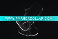 (S-06) Clear Single Acrylic Cellular Phone Display