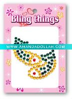 Wholesale beautiful and fashionable Acrylic Sticker