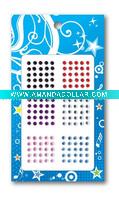 Wholesale fashionable Acrylic Sticker (mobile phone sticker )