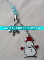 Christmas pendent mobile chain