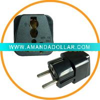 Wholesale Universal Travel AC Power Adapter To European EU Plug
