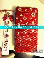 Wholesale New fashion crystal cellphone sticker