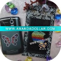 Wholesale 2011 HOT STICKER crystal skin--XJMP77 for mobilephone