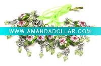 Wholesale cloisonne mobile phone chain
