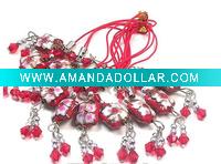 Wholesale cloisonne mobile phone chain
