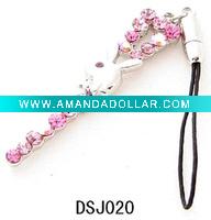 Wholesale rhinestone mobile charm