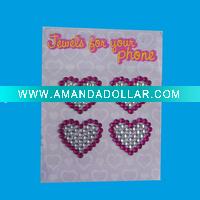 Acrylic mobile sticker