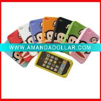 2011 new promotion Silicone Case for 4G Monkey style