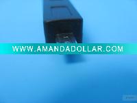 Wholesale 3.5 DC to mini 8 pin plug mobile adaptor