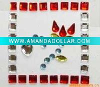 Wholesale rhinestone crystal sticker
