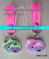 Wholesale mobile charm/promotion gift/mobile phone pendant/mobile phone accessory