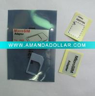 Wholesale 2010 New item--- micro sim adapter
