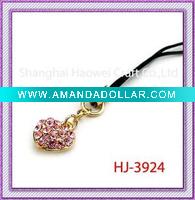 Heart Mobile Phone Charm