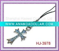 Cross Mobile Phone Charm