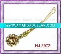 Gold Cell Phone Charm